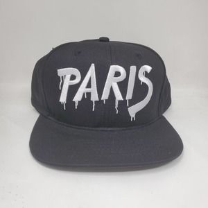 Vintage DOPE COUTURE The Paris Snapback Hat White